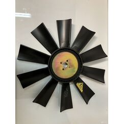 Крыльчатка YN25GBZ (10лоп, 520мм, 28мм, 4отв, пластик)