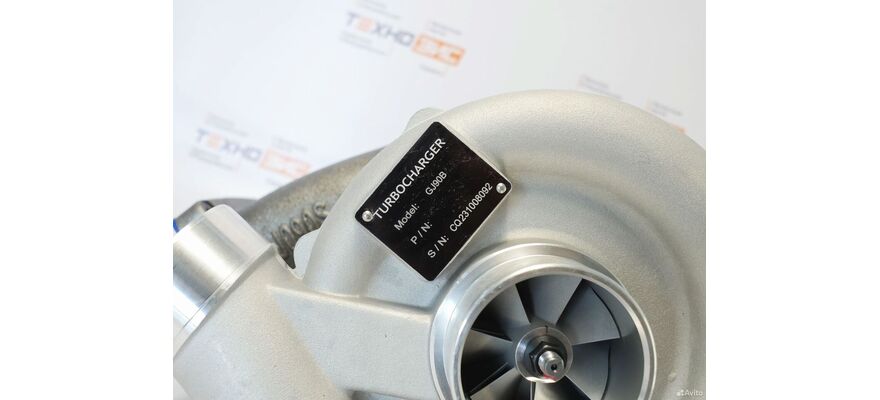 Турбокомпрессор WD615/WD10 (GJ90B), изображение 3