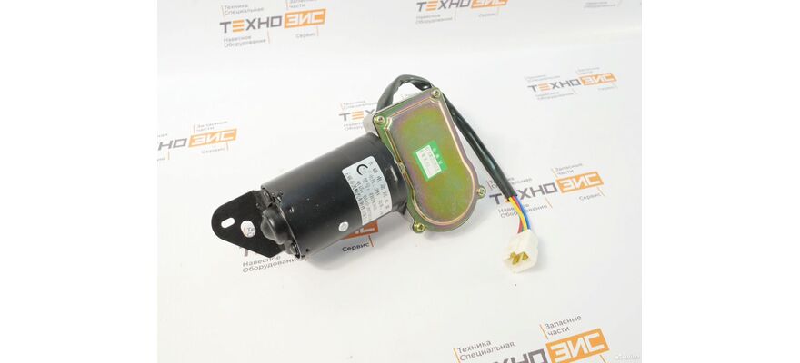 Моторчик стеклоочистителя (ZD2430, 802101246) (4конт, 1вал), изображение 4