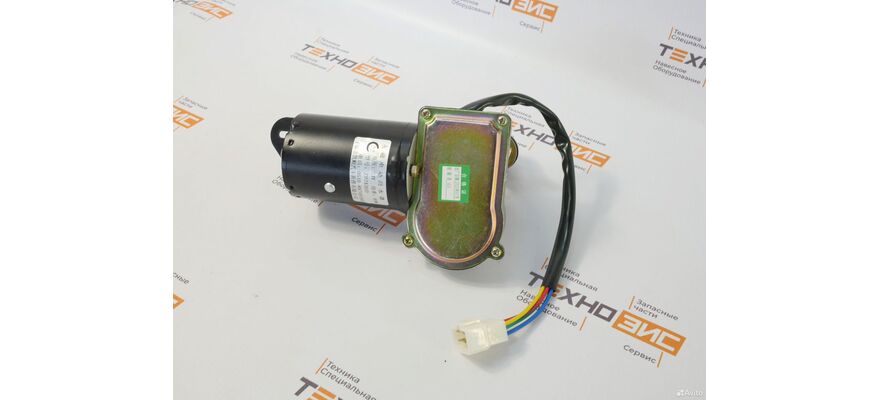 Моторчик стеклоочистителя (ZD2430, 802101246) (4конт, 1вал)