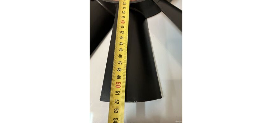 Крыльчатка YN25GBZ (10лоп, 520мм, 28мм, 4отв, пластик), изображение 4