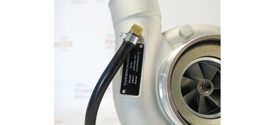 Турбокомпрессор SC8 (D38-000-181, GT37), изображение 3