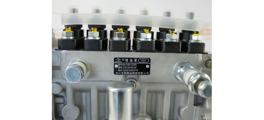 ТНВД WD615/WD10 (BHT6P120R, 612601080595), изображение 4