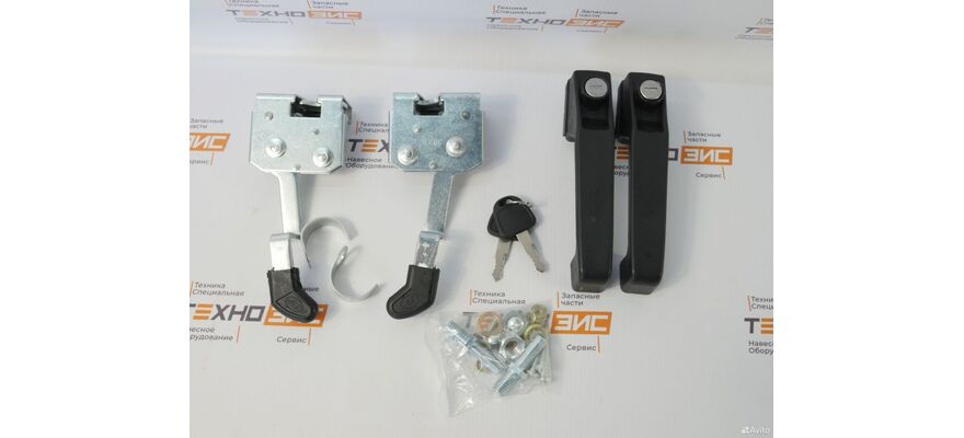 Ручка двери с замком (NBS502) (правая), изображение 2