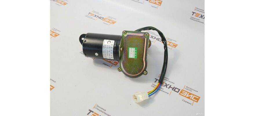 Моторчик стеклоочистителя (ZD2430, 802101246) (4конт, 1вал), изображение 2