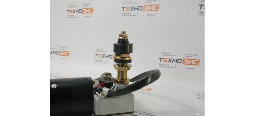 Моторчик стеклоочистителя (ZD2430, 802101246) (4конт, 1вал), изображение 7