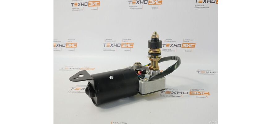 Моторчик стеклоочистителя (ZD2430, 802101246) (4конт, 1вал), изображение 5