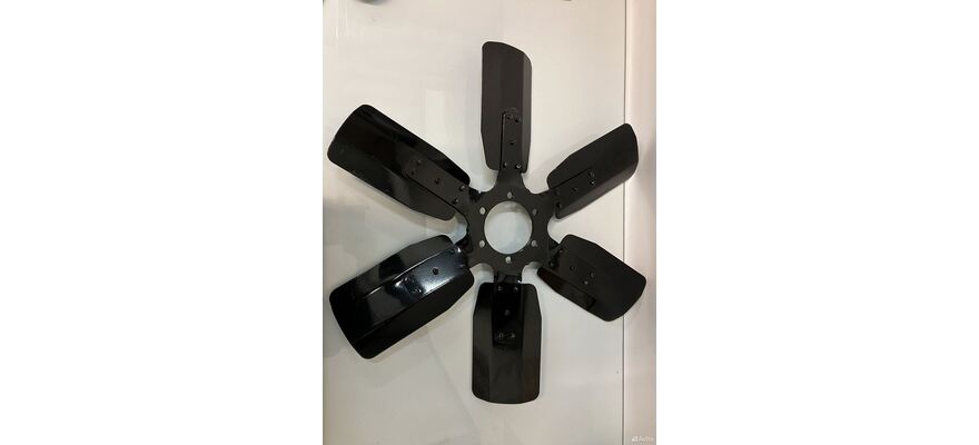 Крыльчатка WP6/TD226 (13021190, 4110000054212) (6лоп, 600мм, 90мм, 6отв, металл), изображение 2