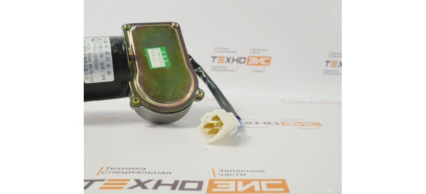 Моторчик стеклоочистителя (ZD2430, 802101246) (4конт, 1вал), изображение 3