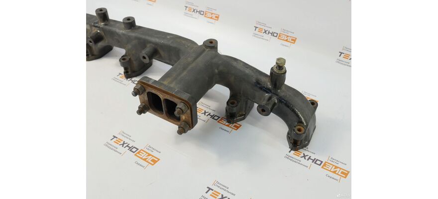 Коллектор выпускной YC6J125Z-T20 (J8000-1008204), изображение 9