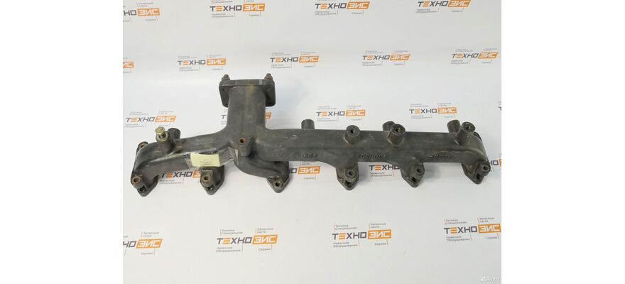 Коллектор выпускной YC6J125Z-T20 (J8000-1008204), изображение 4