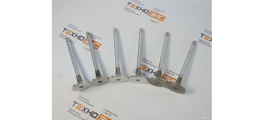 Клапан выпускной YC6B125/6108 (330-1007012D, D30-1003103B), изображение 9