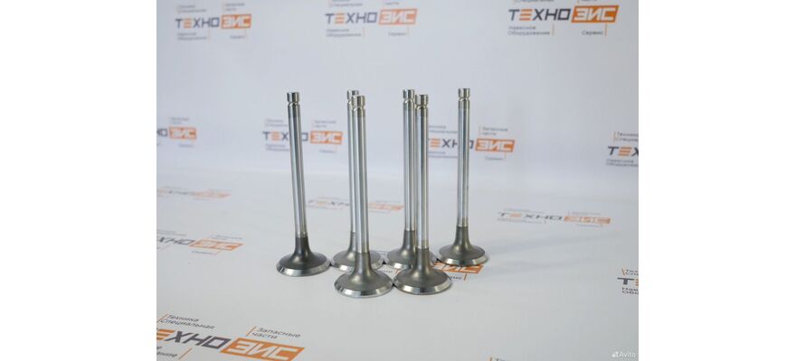 Клапан выпускной YC6B125/6108 (330-1007012D, D30-1003103B), изображение 2