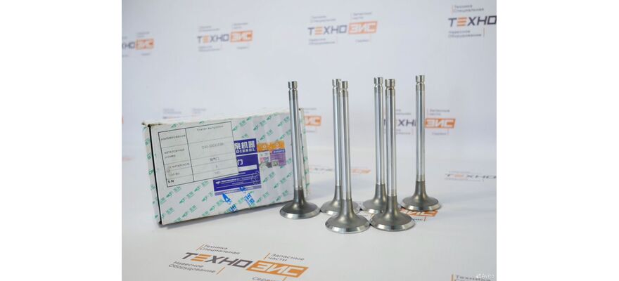 Клапан выпускной YC6B125/6108 (330-1007012D, D30-1003103B), изображение 4