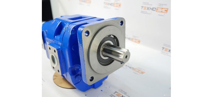 Насос гидравлический JHP3100/0010 (6шл) (2-секц), изображение 5