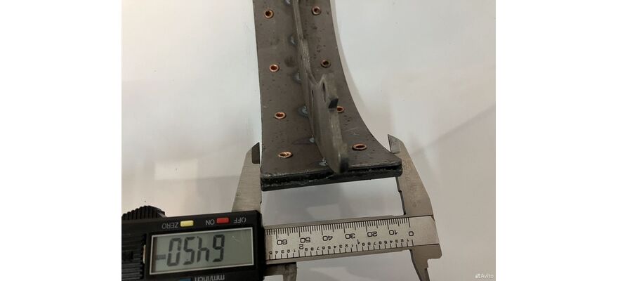 Колодка ручного тормоза STI ZL22G, изображение 4