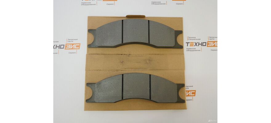 Колодка тормозная (75700435, 75700463, 860115230) (полумесяц), изображение 6