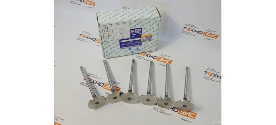 Клапан выпускной YC6J125Z, изображение 6