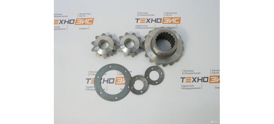 Шестерни редуктора заднего моста SHANMON (6шт) (2-19/19зуб, 4-10зуб), изображение 8