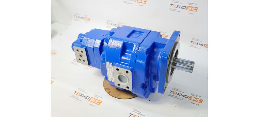 Насос гидравлический JHP3100/0010 (6шл) (2-секц), изображение 3