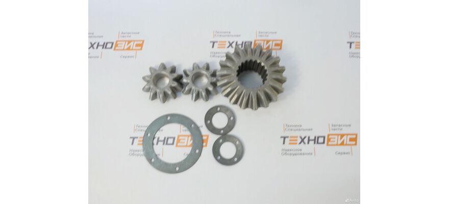 Шестерни редуктора заднего моста SHANMON (6шт) (2-19/19зуб, 4-10зуб), изображение 5