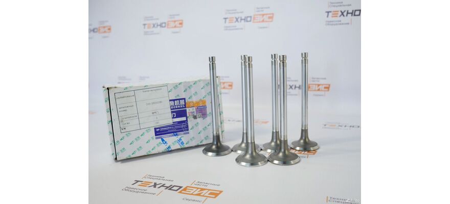 Клапан выпускной YC6B125/6108 (330-1007012D, D30-1003103B), изображение 3