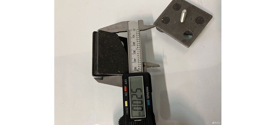 Колодка ручного тормоза (4120000087010, 4120000087044, 4120000087043, ZL16.15.2-3A, 5751355), изображение 3