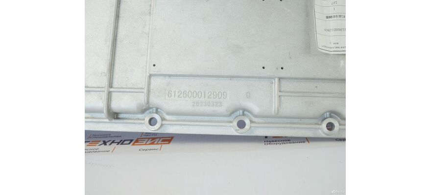 Крышка маслоохладителя WD615/WD10 (612600012909), изображение 6