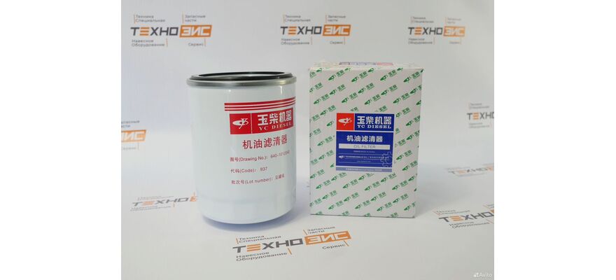 Фильтр масляный JX1012 (640-1012240, ST17784, JX1011B, 640-1012210-937), изображение 7