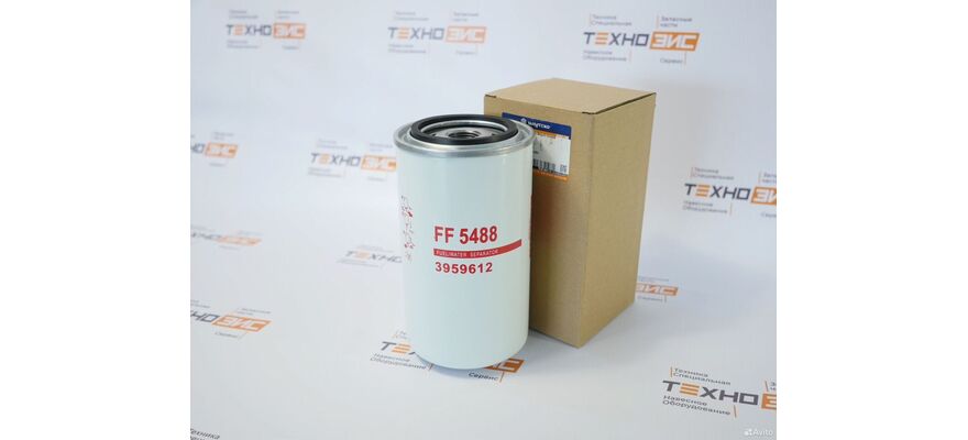 Фильтр топливный FF5767 (FF5488, FF5580, ST20313, P550774, 600-311-3750, 600-319-3750, 3959612), изображение 8
