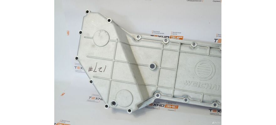 Крышка маслоохладителя WD615/WD10 (612600012909), изображение 4