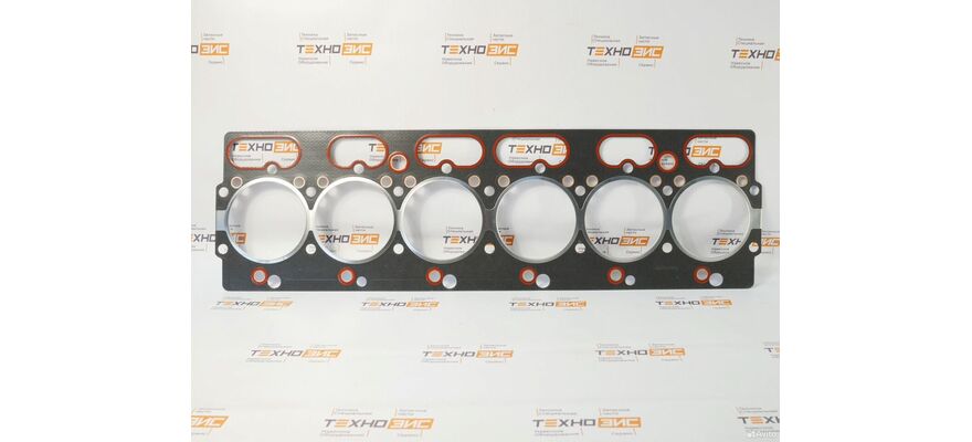 Прокладка ГБЦ YC6B125/6108 (B3000-1003011B, 4110000561187), изображение 2