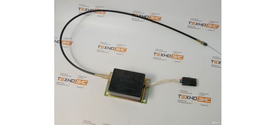 Клапан остановки двигателя (37B34-56010) (с тросиком), изображение 8