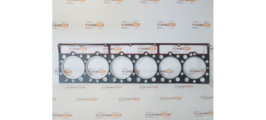 Прокладка ГБЦ SC11/C6121 (C04AL-7E6167+A), изображение 3