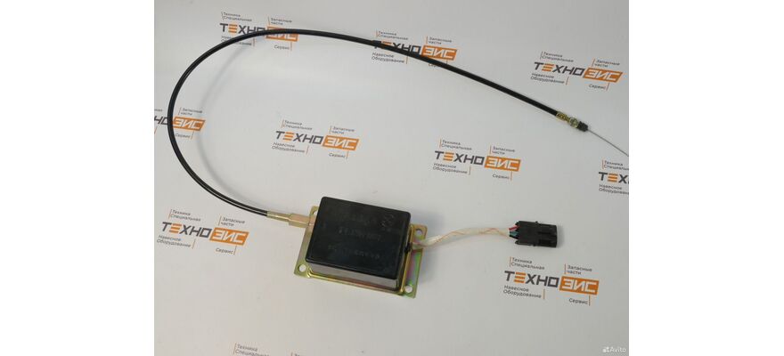 Клапан остановки двигателя (37B34-56010) (с тросиком), изображение 7