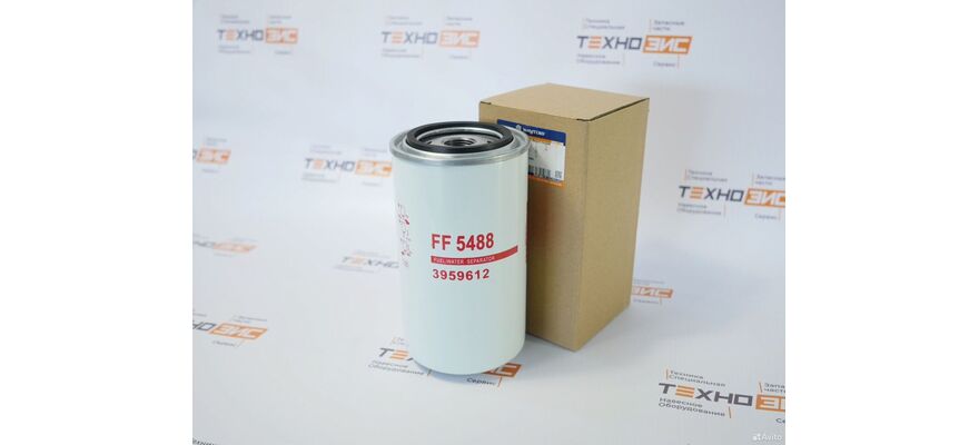 Фильтр топливный FF5767 (FF5488, FF5580, ST20313, P550774, 600-311-3750, 600-319-3750, 3959612), изображение 7