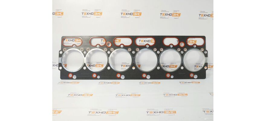 Прокладка ГБЦ YC6B125/6108 (B3000-1003011B, 4110000561187), изображение 3