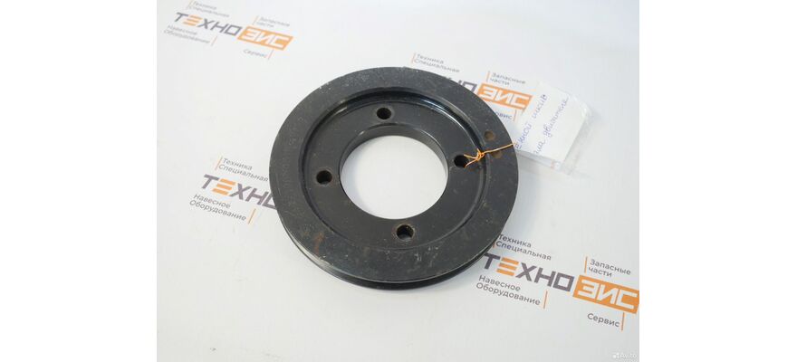 Шкив коленвала YC6B125/YC6108 (640-1005031B), изображение 4