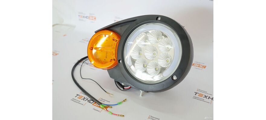 Фара ZL20/30 (левая) (круглая), изображение 7