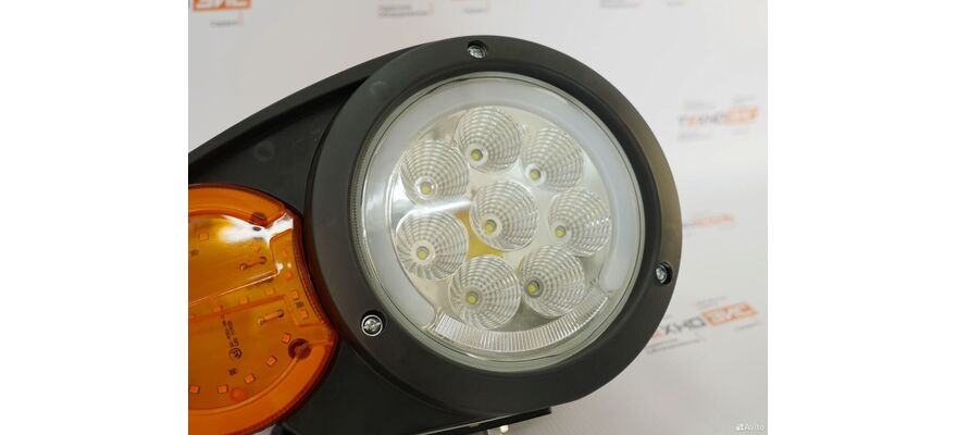 Фара ZL20/30 (левая) (круглая), изображение 8