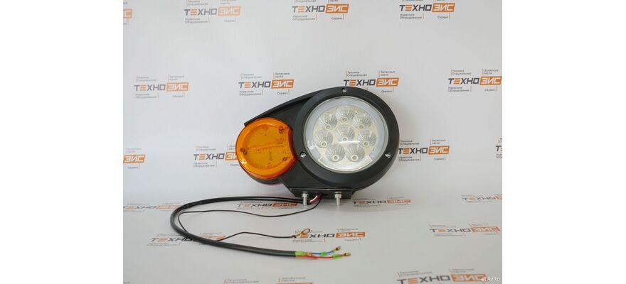 Фара ZL20/30 (левая) (круглая), изображение 2