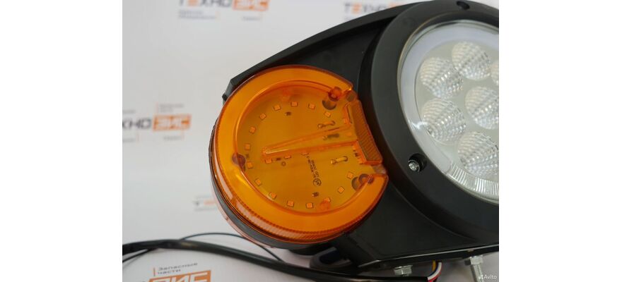 Фара ZL20/30 (левая) (круглая), изображение 10