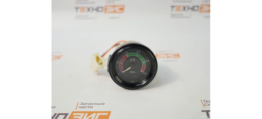 Указатель давления масла XGMA XG955 (45B0025) (0-0.2-0.4-0.6-0.8-1), изображение 2