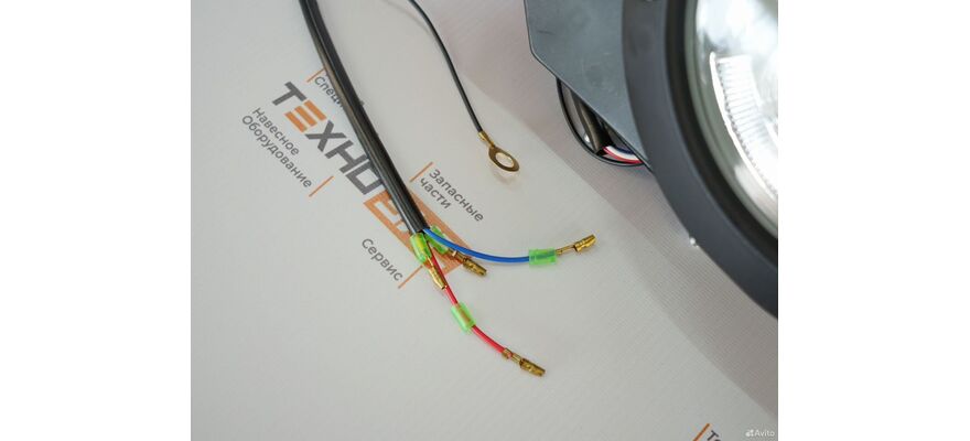 Фара ZL20/30 (правая) (круглая), изображение 6