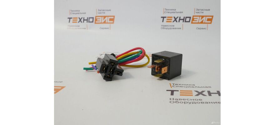 Реле универсальное RLX112 (12V, 40A) (5конт с кронштейном), изображение 4