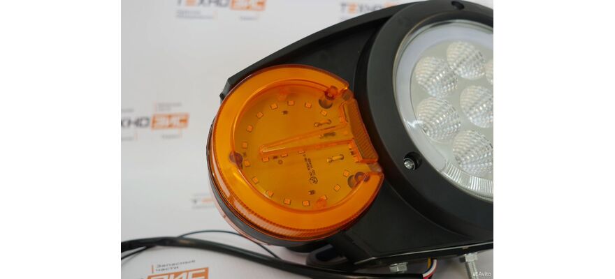 Фара ZL20/30 (правая) (круглая), изображение 10