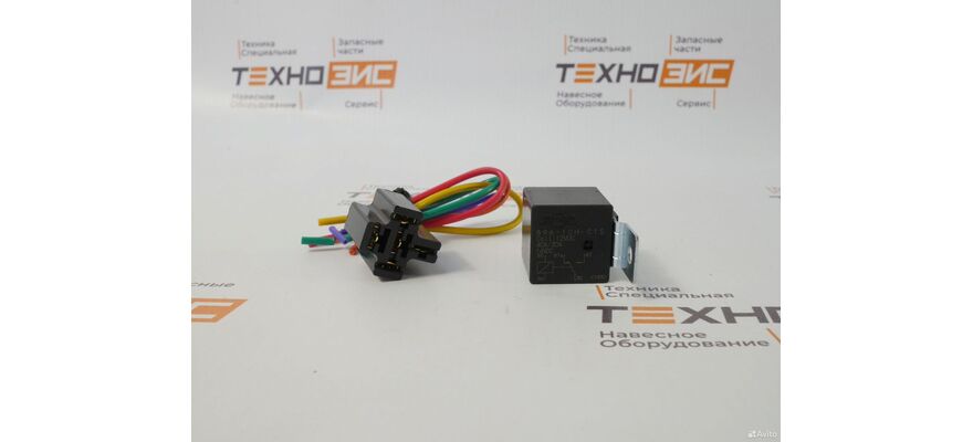 Реле универсальное RLX112 (12V, 40A) (5конт с кронштейном), изображение 2