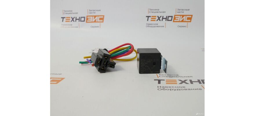 Реле универсальное RLX112 (12V, 40A) (5конт с кронштейном), изображение 3