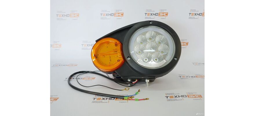 Фара ZL20/30 (правая) (круглая), изображение 3