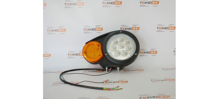 Фара ZL20/30 (правая) (круглая), изображение 2